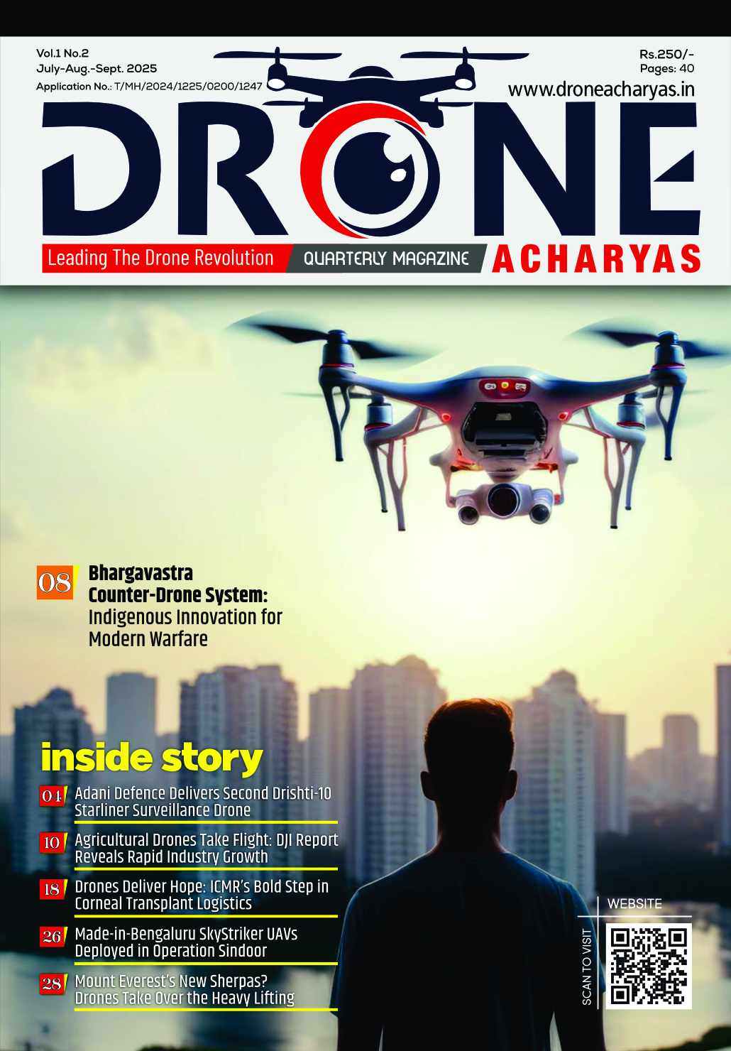Drone Magazin Cover sep. 2025